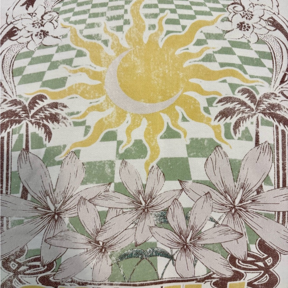 O’neill white oversized crewneck size small